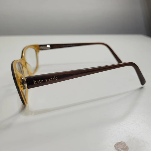 Kate Spade Blakely Tortoise Eyeglass Frames and Eyeglass Hard Case - Picture 5 of 14